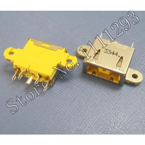 10pcs/lot DC Power Jack Socket Connector Without Cable for Lenovo C355 C455 All-in-one PC etc DC JACK Square mouth