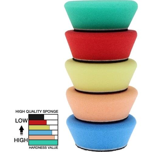 2 inch high quality polishing sponge board, coarse, medium and fine, suitable for RO/DA fine polishing machine sponge