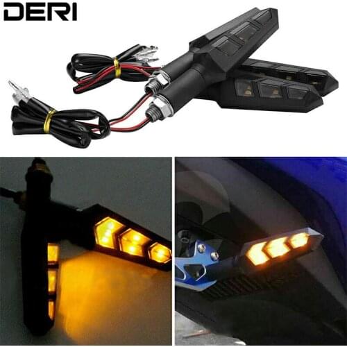 4pcs Motorcycle Turn Signal Light Amber Flashing Motorbike Indicator Blinker Tail Lights Arrows clignotant moto led Signal Lamp