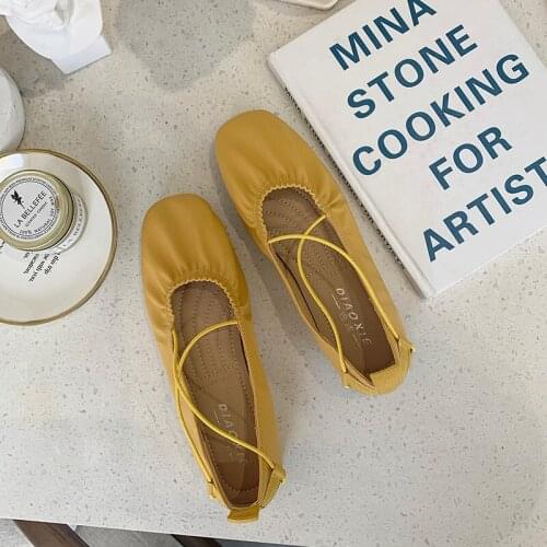 Flat Shoes Women Autumn Slip On Shoes For Women Loafers Moccasin Womens Zapatos Mujer Ballet Flats Womens Shoes Woman W33-28