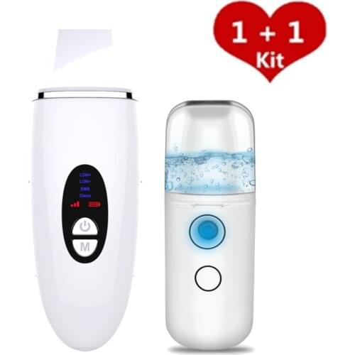 Blackhead Remover Electric Ultrasonic Skin Scrubber Face Pore Cleaning Beauty instrument Exfoliating Face Peeling Skin Care Tool