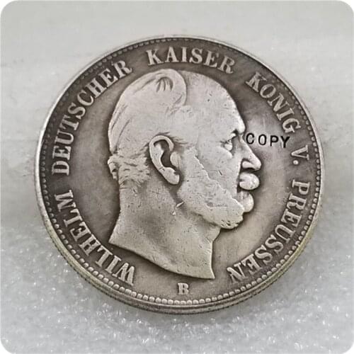 GERMANY 2 MARK 1876 PREUSSEN COPY