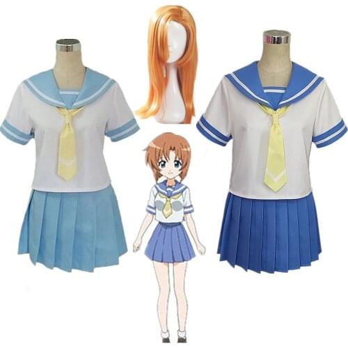 Higurashi no Naku Koro ni Higurashi When They Cry Rena Ryugu School uniforms Cosplay Costume any size