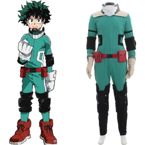 Custom Made My Hero Academia Boku no Hero Akademia Izuku Midoriya Cosplay Costume L0516