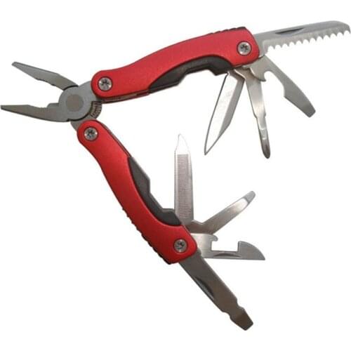Multitool with Mini Tools Multi-Purpose Pocket Multi Function Pliers Durable Stainless Steel Multi Tools for Outdoor Survival