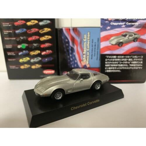 KYOSHO 1/64 Chevrolet Corvette Collect die casting alloy trolley model