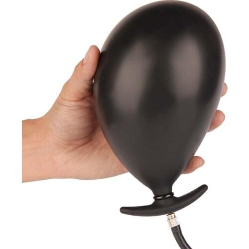 Inflatable silicone anal plug butt plug dilatador anal expander anal balls prostata massage vaginal dilator sex toys for couples