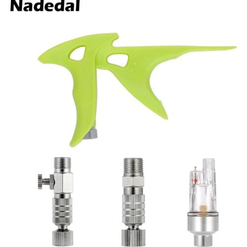 Nasedal 1/8" Air Filter Airbrush Airflow Adjustment Control Valve Coupling coupler for Air Brush air hose Airbrushes