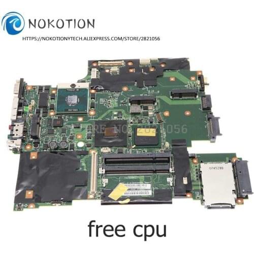 NOKOTION For Lenovo ThinkPad IBM R61 T61 Laptop Motherboard 15.4" 42W7651 42W7875 965GM DDR2 free cpu