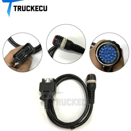 OBDII 16 PIN Cable for-volvo engine diagnostic cable 88890304 OBD II Cable for-volvo Vocom 88890300 OBD CABLE