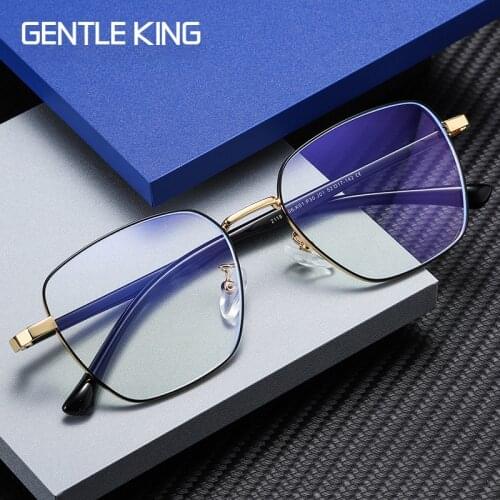 GENTLE KING Anti Blue Light Ray Radiation Glasses For Computer Gaming Glasses Women Men Blue Blocking Goggles Gafas Luz Frame