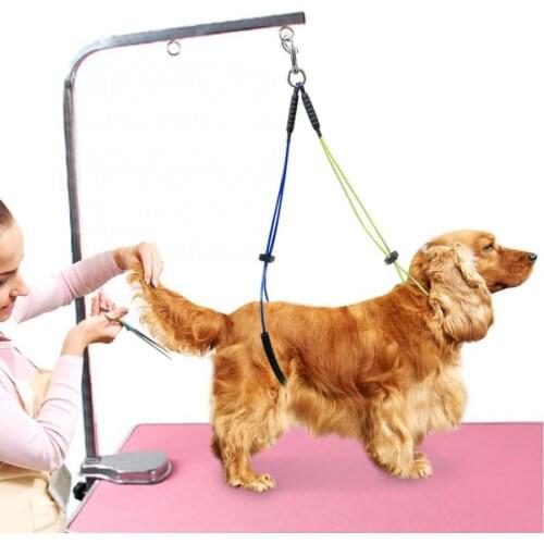 Dog Leash Rope Pet Dog Cat Grooming Loop Table Adjustable Pet Grooming Leash For Pet Grooming Arm Bath Restraint Rope