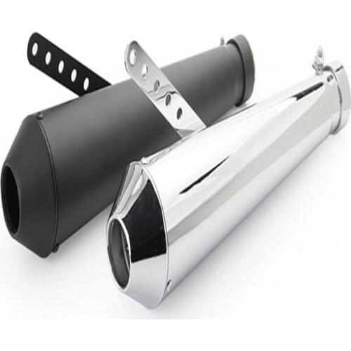 38mm To 45mm motorcycle street car retro paint large displacement electroplating paint straight back pressure pipe exhaust pipe