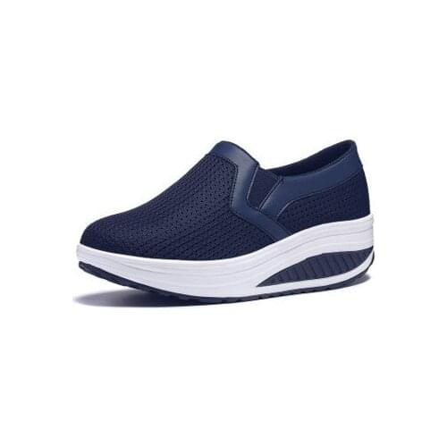 New Women Shoes High Heel Lady Casual Women Sneakers Leisure Platform Shoes Breathable Height Increasing Shoes