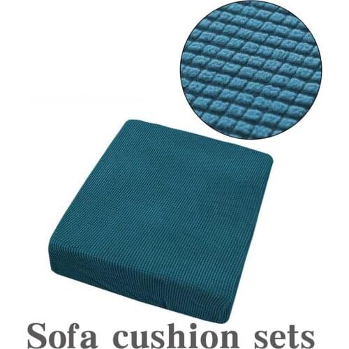 1/2/3/4 Stretch Sofa Seat Cushion Cover Polar Fleece Chair Slipcover Pet Dogs Mattress Furniture Protector