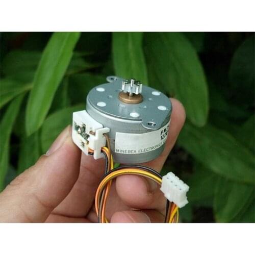 1PCS Japanese Original FDK 7.5 degrees 35MM Two-Phase Four-Wire Circular Stepper Motor