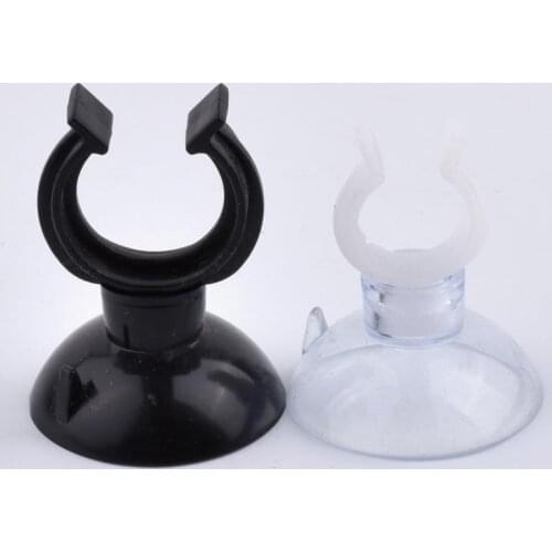 10Pcs 5/10/13/17/20/23/28mm PVC Pipe Suction Cup Clamp U-type Aquarium Fish Tank Fitting Fixed Suction Cup Accessories