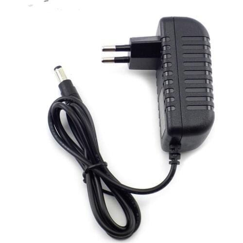 12V 2A 2000mA US EU Plug 100-240V AC to DC Power Adapter Supply Charger Charging adapter for LED Strip Lamp Switch