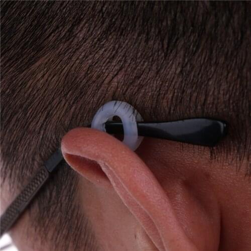 2pcs Silicone Sports Spectacle Lens Anti Outdoors Ear For Glasses Earhook Eyeglasses Anti Slip Temple Holder