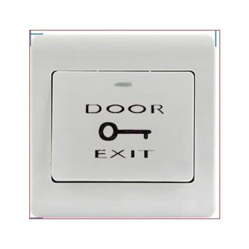 2017 Exit Push Release Button Panel Momentary NO Switch for Electric Door Strike