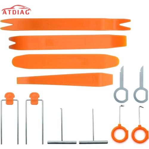 4Pcs Auto Car Radio Panel Door Clip Panel Trim Dash Audio Removal Kit Repair Hand Pry Tool Accessories