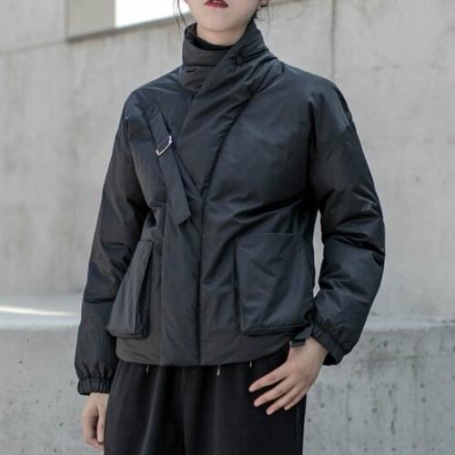 Женские черные куртки ASYMSAY China At AliExpress