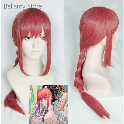 Chainsaw Man Makima Cosplay hair wigs+Wig Cap