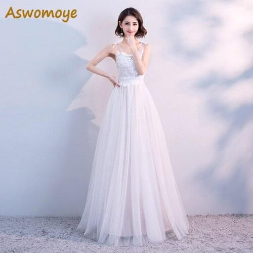 Aswomoye Elegant White Long Evening Dress 2018 New Stylish Sexy Backless Party Dress Sleeveless with Bow robe de soiree