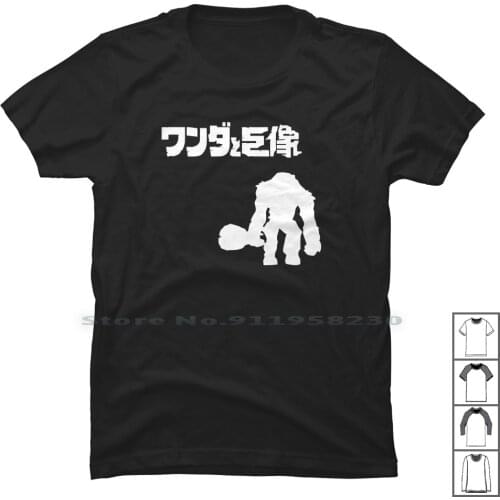 Shadow Of The Colossus Ico T Shirt 100% Cotton Shadow Humor Tage Loss Geek Age Us Ny Do Funny Geek