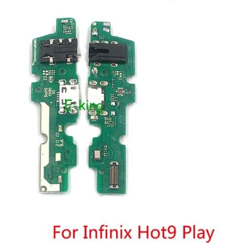For Infinix Hot 9 Play X680 Smart 4 X653 USB Charging Board Dock Port Flex Cable