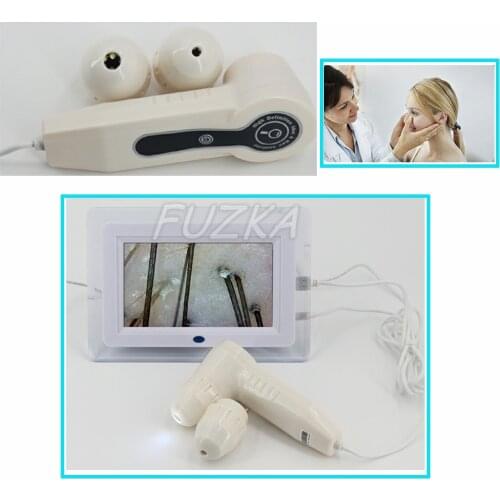 Skin Hair Follicle Detection Hair Treatment Hair Follicle Oil Moisture Skin Pigment Detector Analyzer Tester Skin Testing Tool