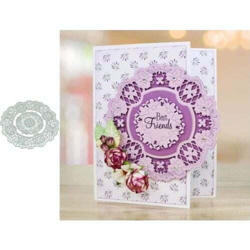 Garland Metal Cutting Dies for Scrapbooking Handmade Tools Mold Cut Stencil New 2021 DIY Card Make Mould Model Craft Decoration