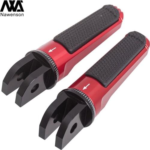 Motorcycle Foot Pegs Front Pedals Rider Footrest Accessories for Bonneville T100/T120 2016-2019 for Speed Triple/R 2016-2020