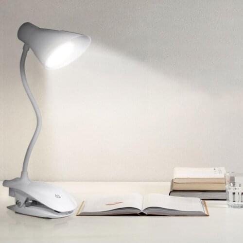 Rading Table Lamp 3 Levels Brightness LED Stand Desk Lamp Rechargeable Battery Study Reading Desk Lamp For Student Office
