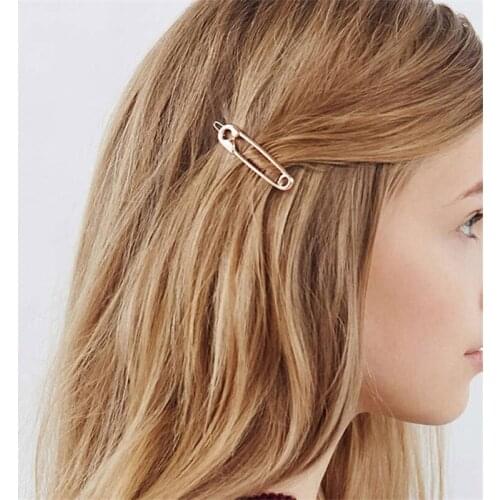 Charm Hairpin Cute Hair Clip Brooch Pin Shape Hair Clip Women Girl Hair Stylish Jewelry Wholesale