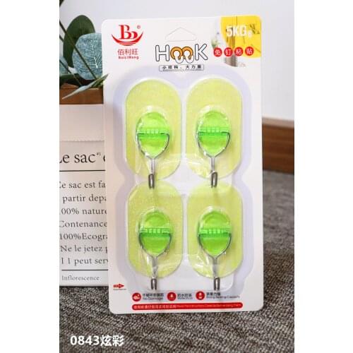 Nano sparkle Transparent Self Adhesive Door Wall Hangers Hooks Suction Heavy Load Rack Cup Sucker for Kitchen Bathroom