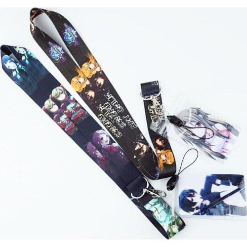 Anime Sword Art Online SAO Neck Strap Lanyards for keys ID Card Gym Mobile Phone Strap USB Badge Holder Rope Cute Key Chain Gift