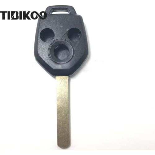3 Buttons Replacement remote Key Shell Case For Subaru Forester With Uncut Blade Fob Key cover