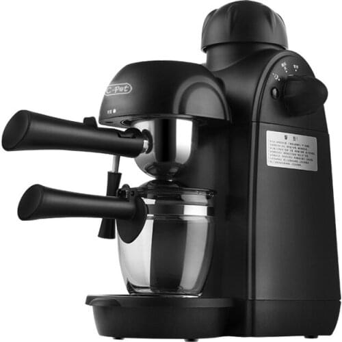 YUEWO240ml Semi-Automatic Steam Type Espresso Coffee Machine Overheat Overvoltage Protection Pause Function Coffee Maker