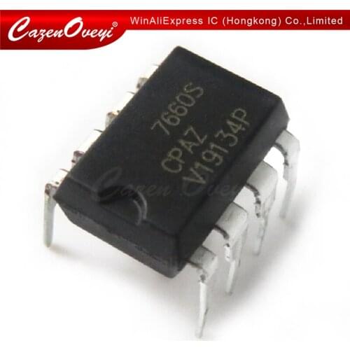 10pcs/lot TC7660CPA TC7660 DIP-8 In Stock