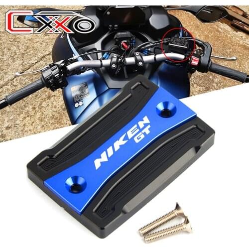 LOGO Niken GT For Yamaha NIKEN GT NIKENGT 2019 Motorcycle Aluminum Front Brake Fluid Reservoir Cover