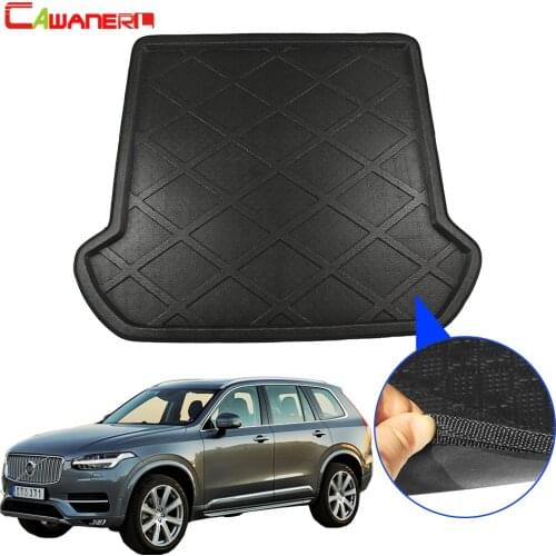 Cawanerl Car Styling Tail Trunk Mat Tray Boot Liner Luggage Mud Carpet Cargo Protector Pad For Volvo XC90 2003-2013