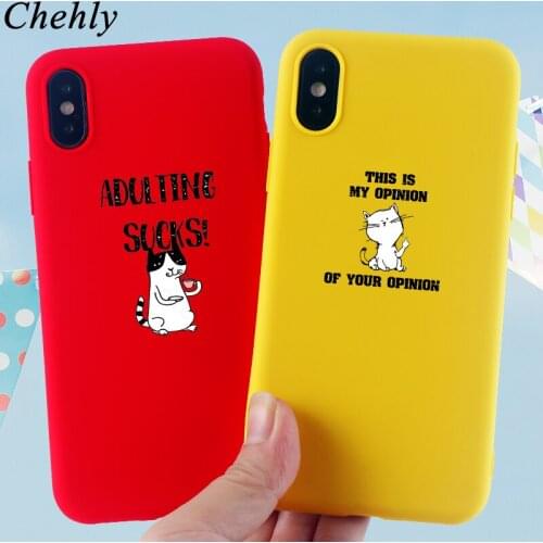 Cartoon Cell Phone Case for IPhone 6s 7 8 11 Plus Pro X XS MAX XR Fashion Cases Soft Silicone Fitted TPU Back Accessories Covers