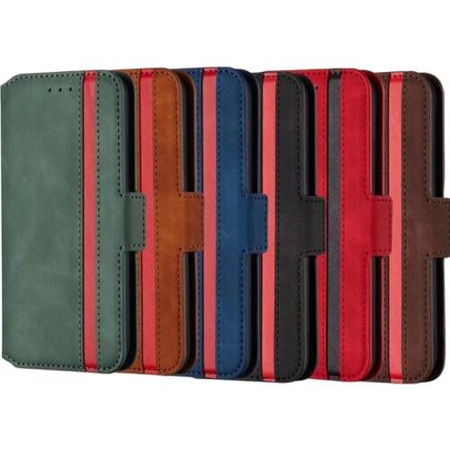 Case For Samsung Galaxy Note 10 Plus S10 S9 S8 Plus S10E lite S7 EDGE Cover funda Magnetic PU leather kickstand wallet soft case