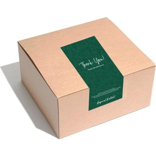 D5QC 50Pcs/Pack Exquisite Vintage Thank You for Your Order Business Sealing Label Sticker Sets for Online/Business Purchase