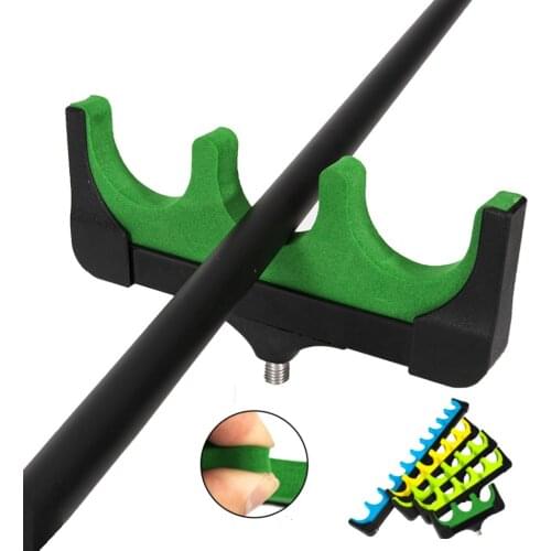 3/5/6/10 Holes Fishing Rod Holder Rod Stand Holder 16-48cm EVA Soft Fishing Pole Tackle Carp Fishing Accessories Fishing Tools