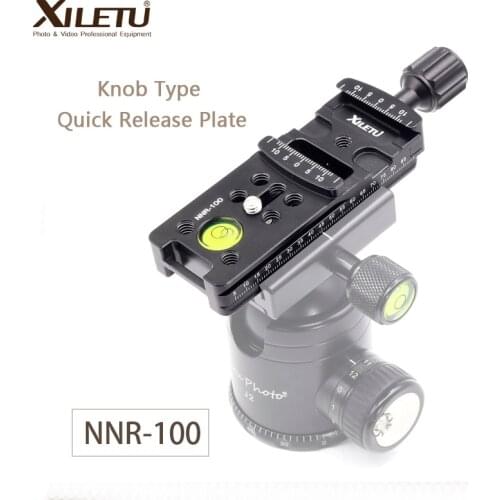 XIELTU NNR-100 Lengthen Camera Mounting Bracket Quick Release Plate For Digital Camera Arca Swiss Tripod Ball Head