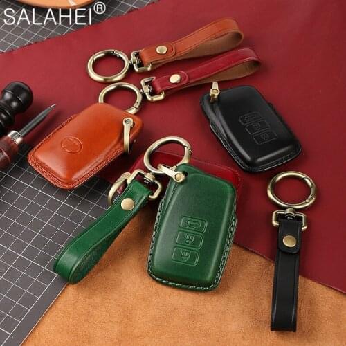 Leather Car Key Case Cover Shell For Lexus NX GS RX IS GX LX RC ES 200 250 350 LS450H 300H RX250T NX300H 450H ES 350 ES 300h