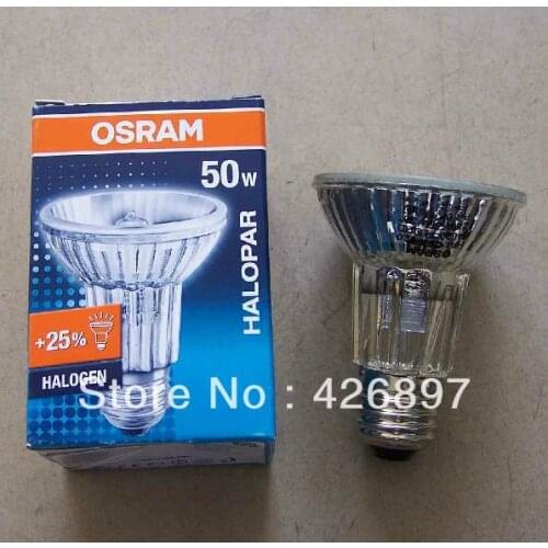 HALOPAR 20 ALU 64832 FL 50W halogen lamp,64832FL 230V E27/ES FLOOD 30 degree,PAR20 reflector dimmable 220V-240V bulb