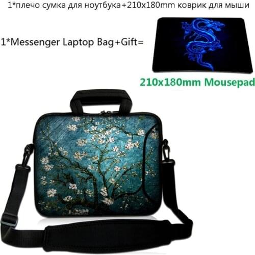 Small 21x18cm Mousepad Carrying Laptop Bag 17.3 17 15 15.6 14 13 13.3 Universal Messenger 11.6 12 10 Sleeve Tablet PC Cover Case